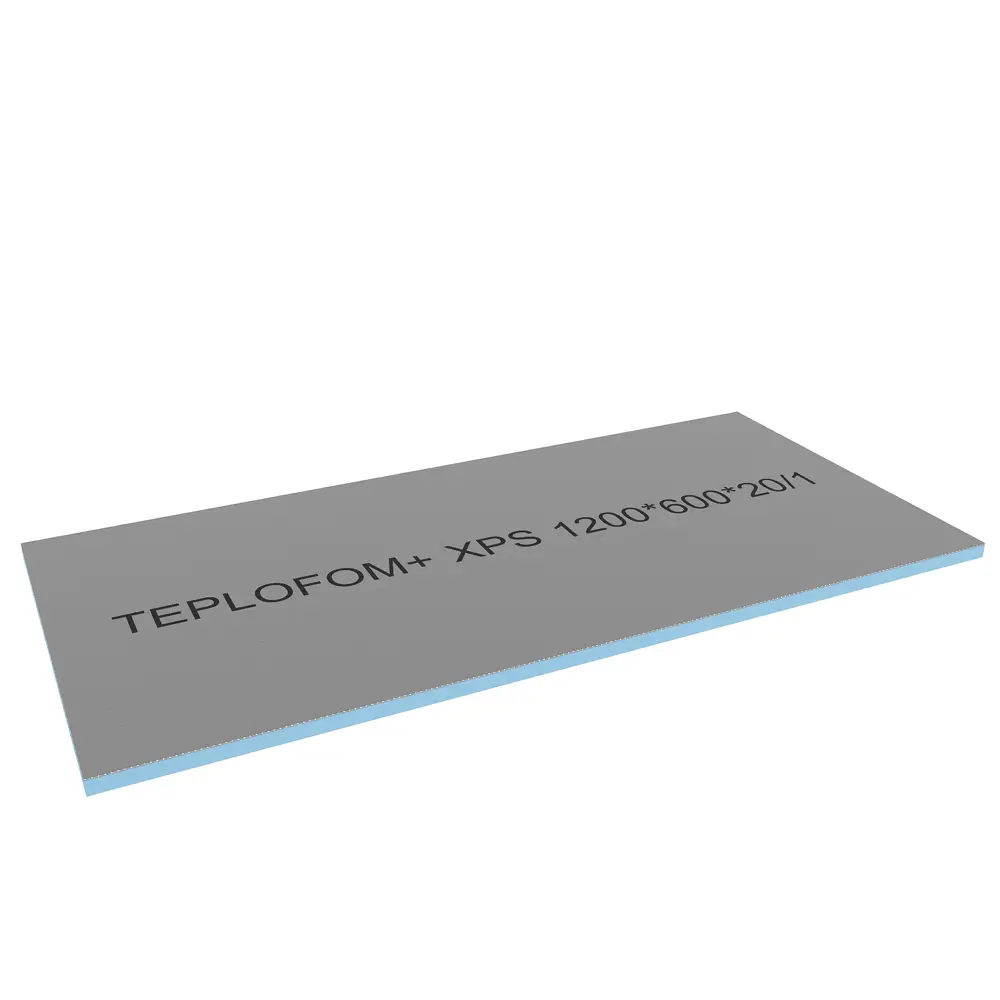 Фото 2 Конструкционная панель XPS Teplofom 1200х600х20мм односторонний слой 3.6м² 5шт Фото 2 Конструкционная панель XPS Teplofom 1200х600х20мм односторонний слой 3.6м² 5шт