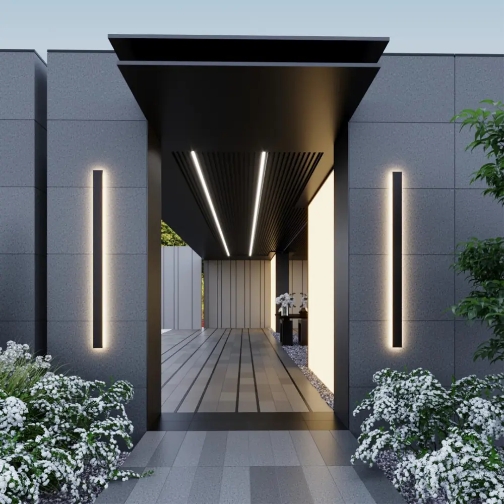 Фото Светильник уличный настенный светодиодный Odeon Light Fibi Od_4379_29wl IP54 цвет черный Фото Светильник уличный настенный светодиодный Odeon Light Fibi Od_4379_29wl IP54 цвет черный