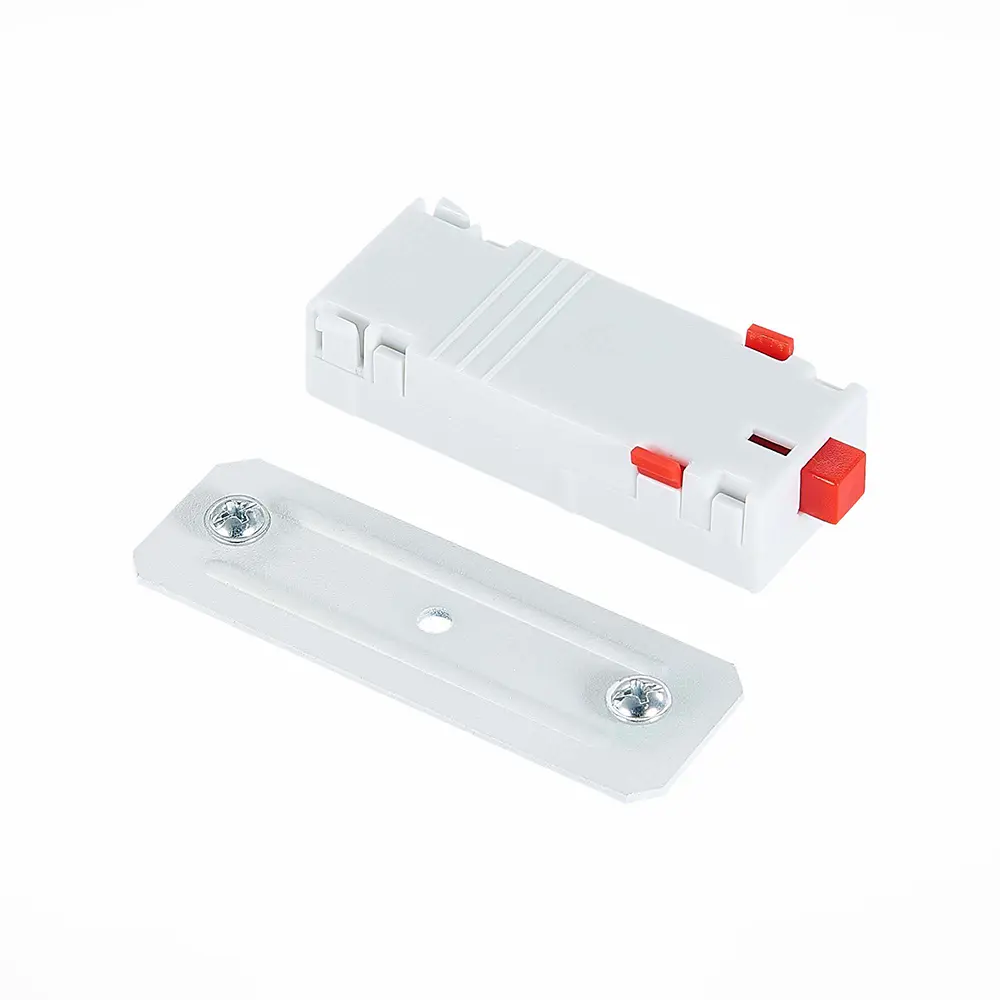 Фото 3 Коннектор St Luce St015.522.10 прямой жесткий для соединения трековых шинопроводов однофазный цвет белый Фото 3 Коннектор St Luce St015.522.10 прямой жесткий для соединения трековых шинопроводов однофазный цвет белый