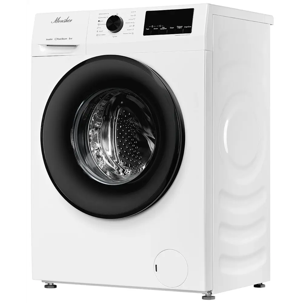 Фото 3 Стиральная машина Monsher Mwm 460 Blanc 59.50x85x46 см 8 кг цвет белый Фото 3 Стиральная машина Monsher Mwm 460 Blanc 59.50x85x46 см 8 кг цвет белый