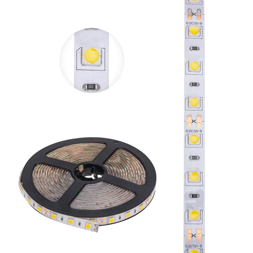 Фото 6 Светодиодная лента Lamper 141-2028 4.8 Вт/м 12 В 21 мм IP65 1 м теплый белый (желтый) свет Фото 6 Светодиодная лента Lamper 141-2028 4.8 Вт/м 12 В 21 мм IP65 1 м теплый белый (желтый) свет