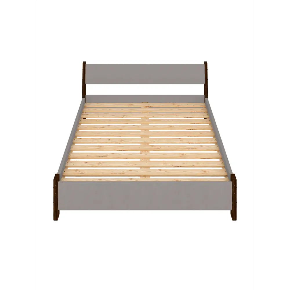 Фото 3 Кровать Solarius Мишка реечное основание 130x80x210см дерево цвет светло-серый/венге Фото 3 Кровать Solarius Мишка реечное основание 130x80x210см дерево цвет светло-серый/венге