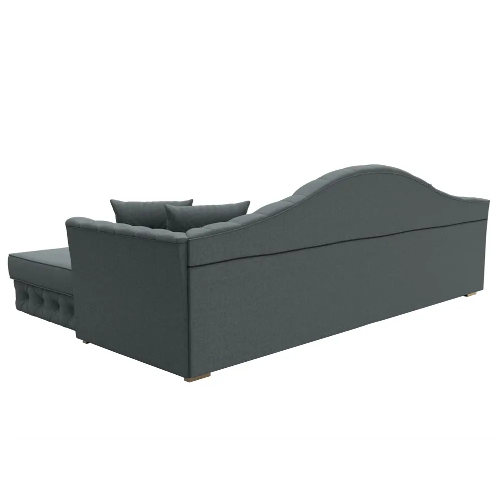 Фото 5 Диван угловой Артис правый угол Лига диванов 122771 250x97x181 см рогожка цвет амур 07 серый