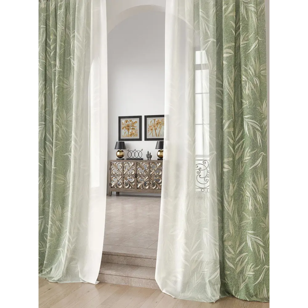 Фото 2 Тюль Comfy way Лоуна - 70 CW754070-230 на шторной ленте 230x150 см цвет белый Фото 2 Тюль Comfy way Лоуна - 70 CW754070-230 на шторной ленте 230x150 см цвет белый