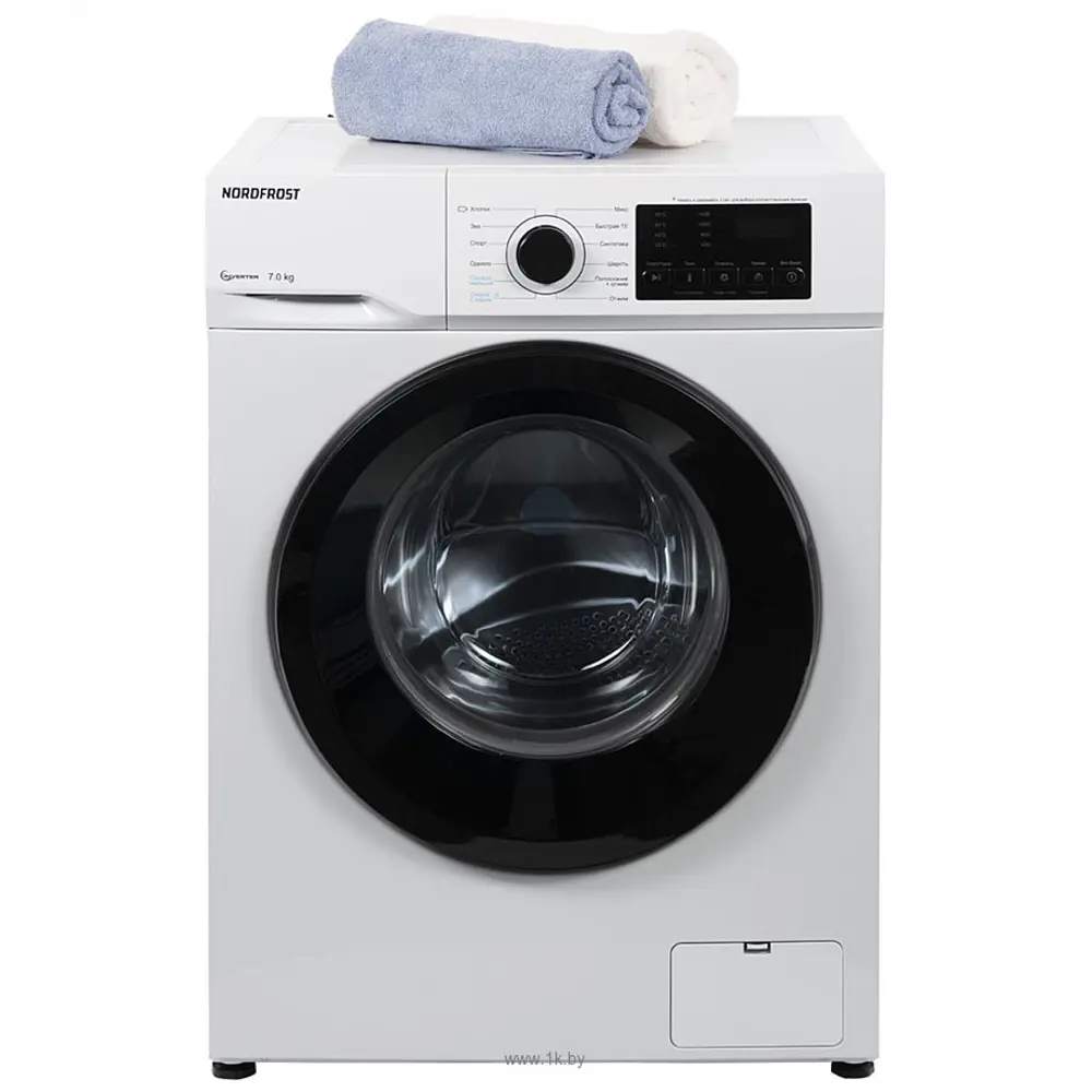 Фото 5 Стиральная машина Nordfrost I-Wsq4 7140 W 59.50x85x48 см 7 кг цвет белый Фото 5 Стиральная машина Nordfrost I-Wsq4 7140 W 59.50x85x48 см 7 кг цвет белый