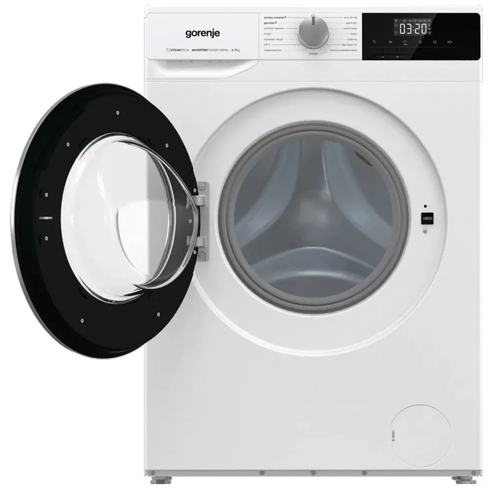 Фото 3 Стиральная машина Gorenje W2nhpi72scs 59.7x85x43.5 см 7 кг цвет белый Фото 3 Стиральная машина Gorenje W2nhpi72scs 59.7x85x43.5 см 7 кг цвет белый