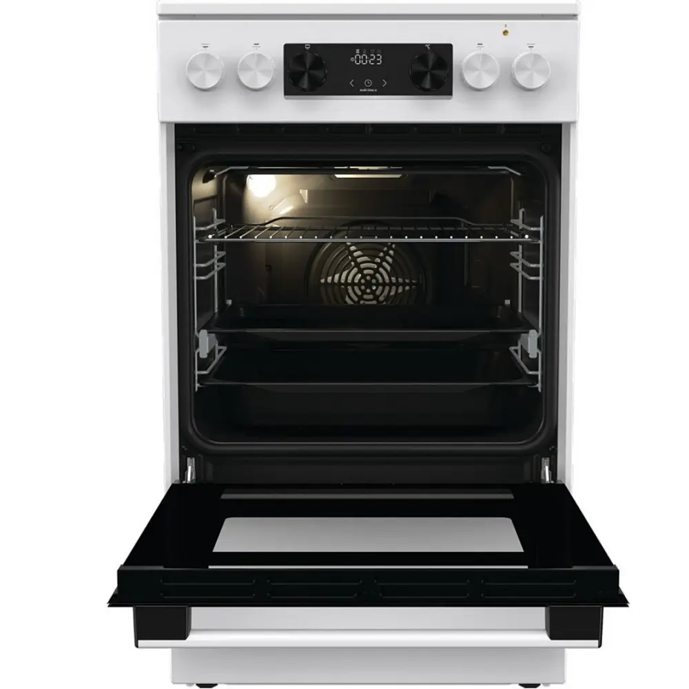 Фото Кухонная плита Gorenje GECS5C70WA 50x85x59.4 см цвет белый Фото Кухонная плита Gorenje GECS5C70WA 50x85x59.4 см цвет белый