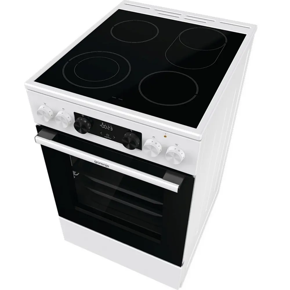 Фото 2 Кухонная плита Gorenje GECS5C70WA 50x85x59.4 см цвет белый Фото 2 Кухонная плита Gorenje GECS5C70WA 50x85x59.4 см цвет белый