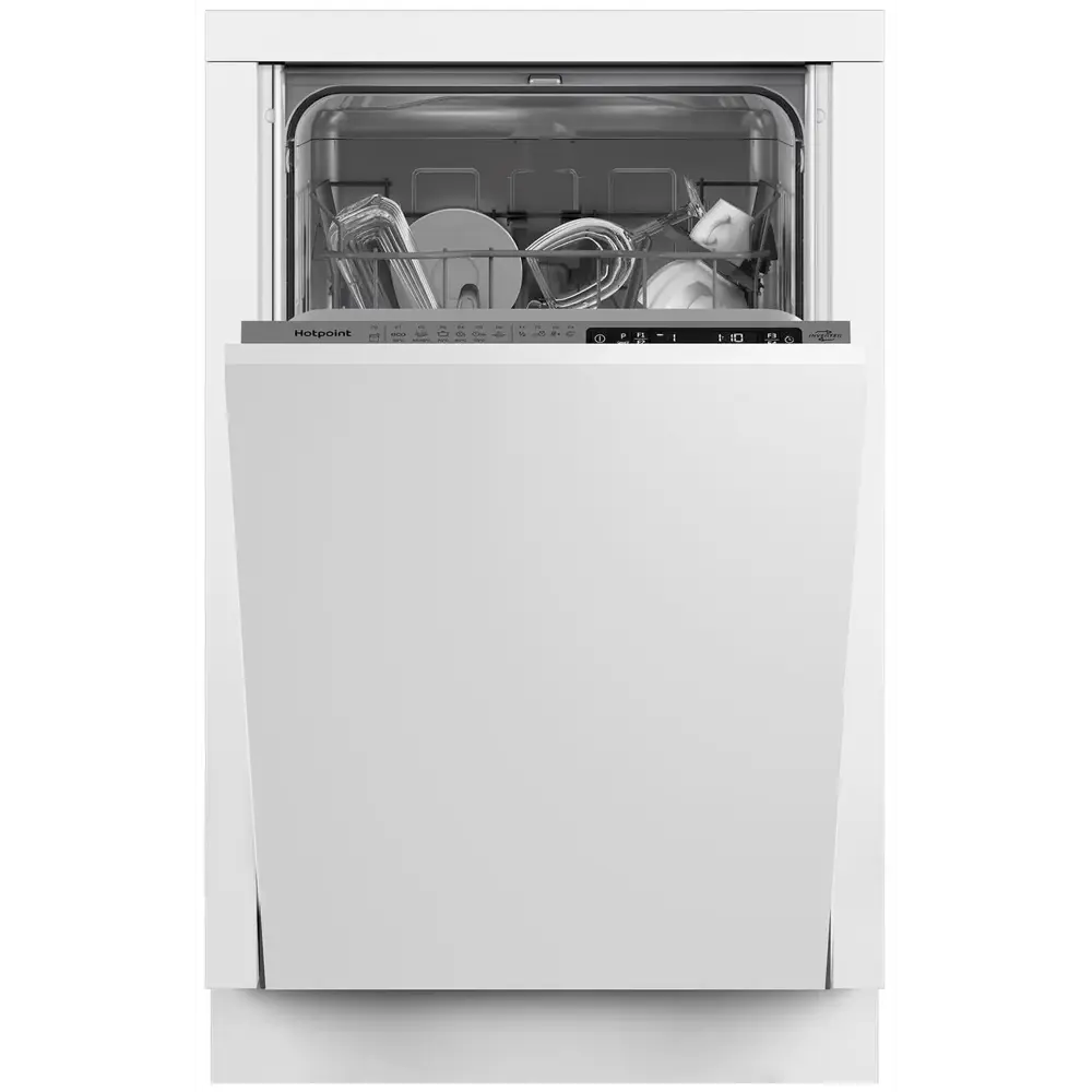 Фото Встраиваемая посудомоечная машина Hotpoint HIS 1C69 44.8 см 6 программ цвет белый Фото Встраиваемая посудомоечная машина Hotpoint HIS 1C69 44.8 см 6 программ цвет белый