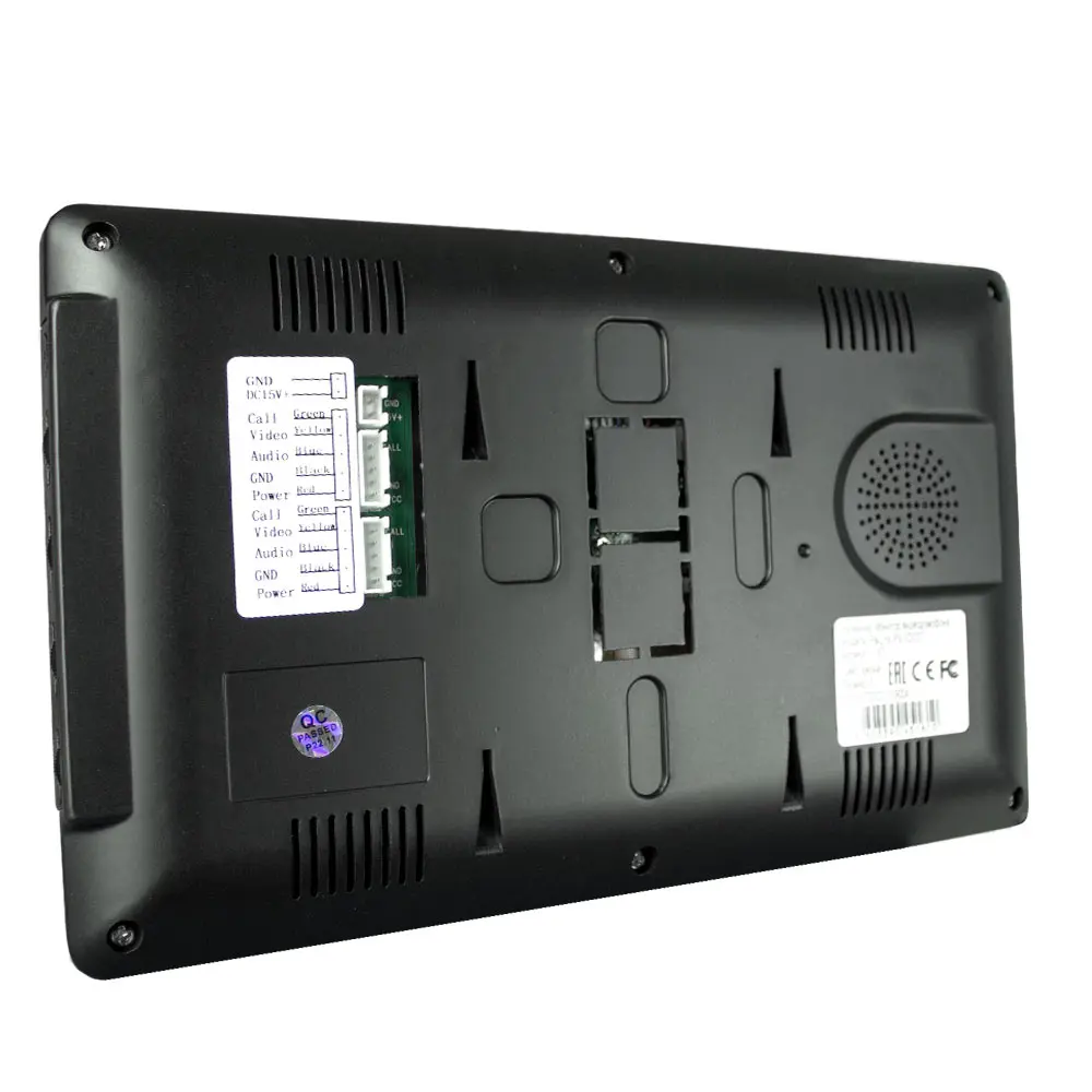 Фото 4 Комплект видеодомофона Ps-link KIT-VDI33T-SS 7" цвет чёрный Фото 4 Комплект видеодомофона Ps-link KIT-VDI33T-SS 7" цвет чёрный