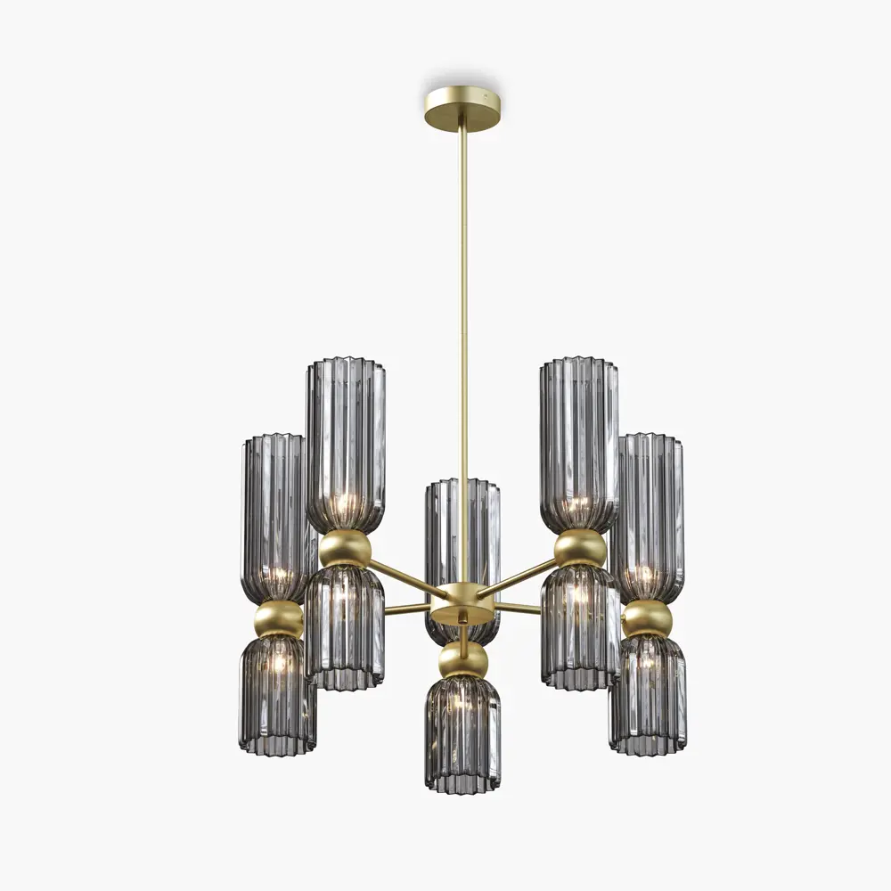 Фото Светильник подвесной Maytoni Antic Mod302pl-10gr 10 ламп 20 м² цвет золото Фото Светильник подвесной Maytoni Antic Mod302pl-10gr 10 ламп 20 м² цвет золото
