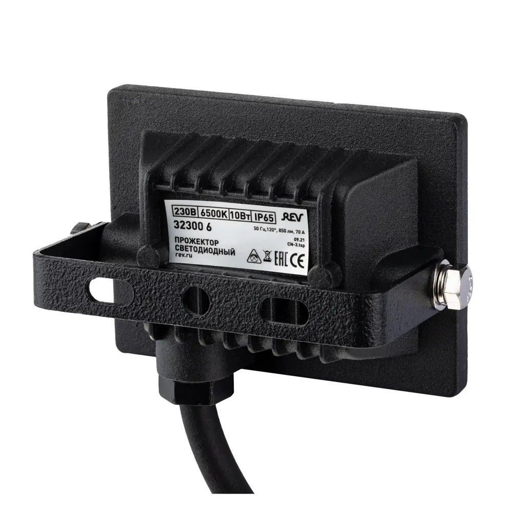 Фото 5 Прожектор светодиодный REV 32300 6 10 Вт 6500 К IP65 цвет черный