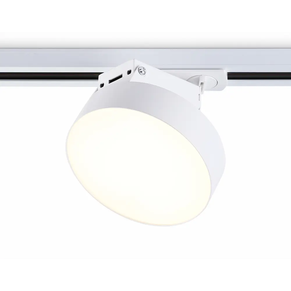 Фото Трековый светильник спот светодиодный Ambrella light Gl6835 15 Вт однофазный теплый белый (желтый) свет цвет белый Фото Трековый светильник спот светодиодный Ambrella light Gl6835 15 Вт однофазный теплый белый (желтый) свет цвет белый