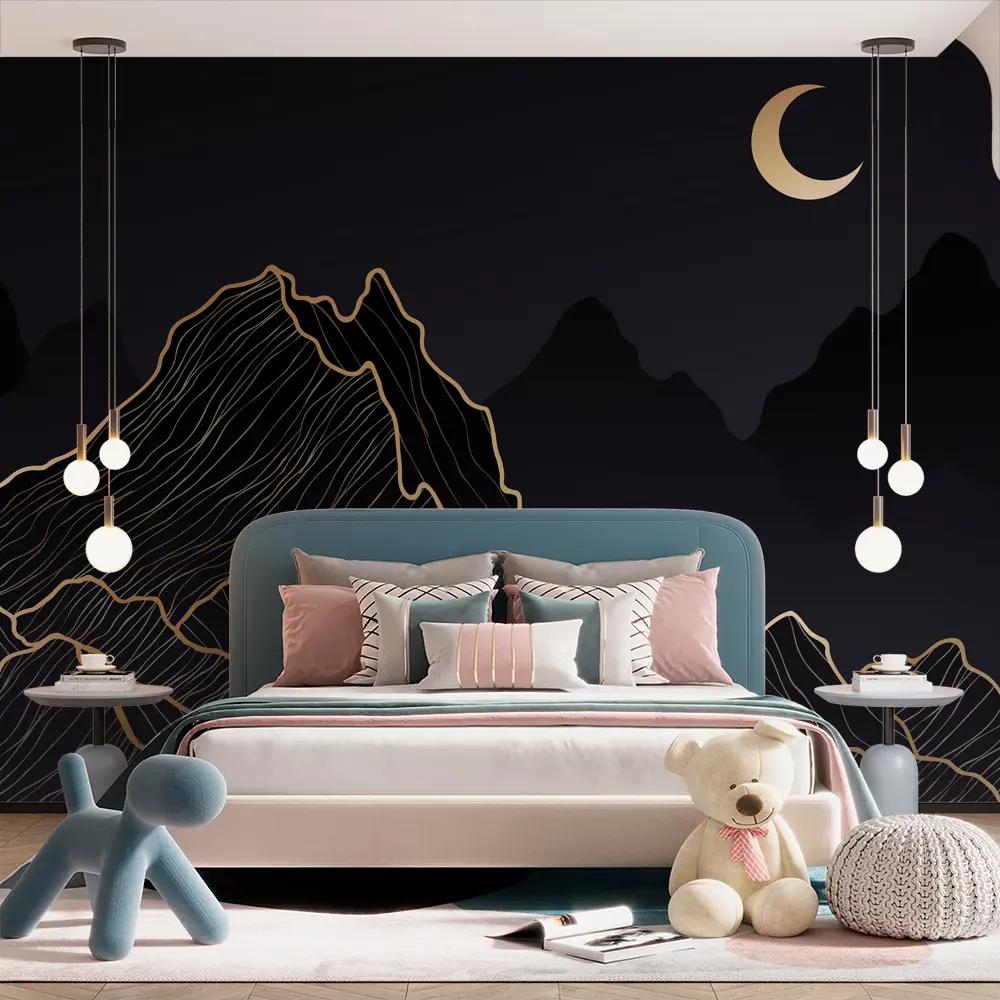 Фото 5 Фотообои флизелиновые Urban Style Светит месяц UST3808, 300x270 см Фото 5 Фотообои флизелиновые Urban Style Светит месяц UST3808, 300x270 см