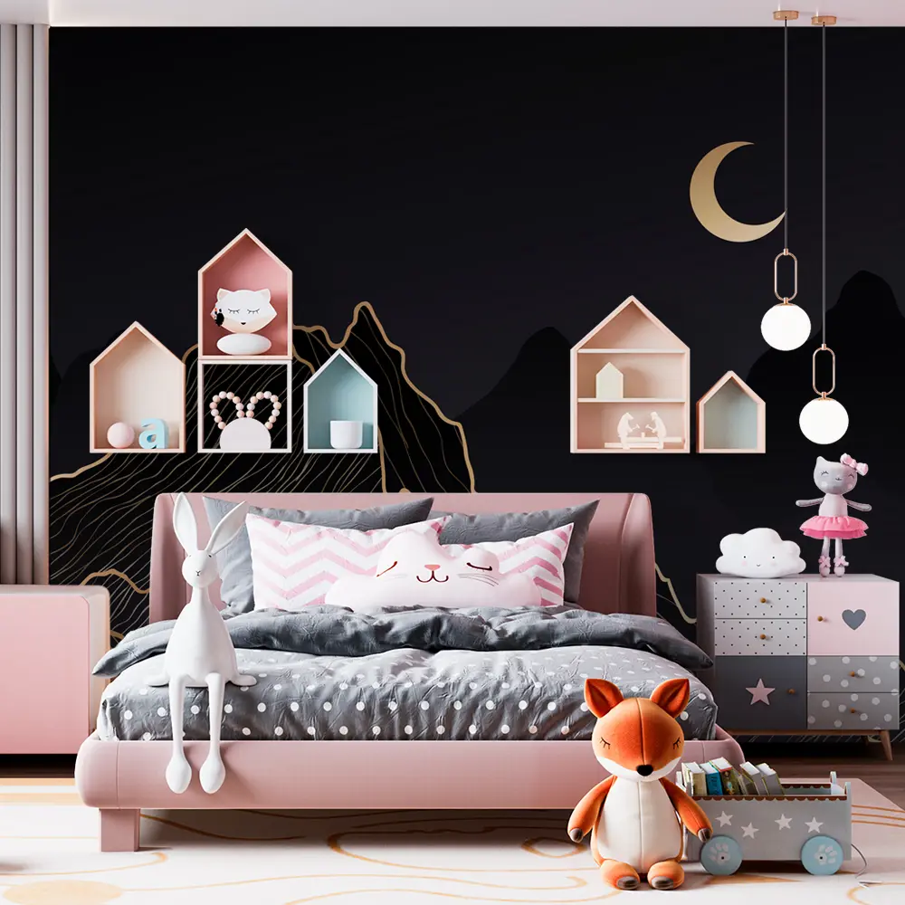 Фото 7 Фотообои флизелиновые Urban Style Светит месяц UST3808, 300x270 см Фото 7 Фотообои флизелиновые Urban Style Светит месяц UST3808, 300x270 см