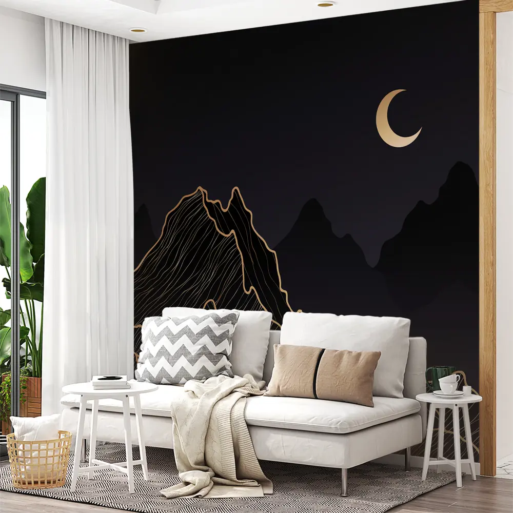 Фото 12 Фотообои флизелиновые Urban Style Светит месяц UST3808, 300x270 см Фото 12 Фотообои флизелиновые Urban Style Светит месяц UST3808, 300x270 см