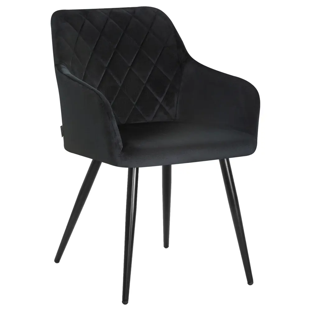 Фото 2 Комплект кухонных стульев 2 шт Dobrin Robert lml-8266 55.5x56x60.5 см велюр цвет черный Фото 2 Комплект кухонных стульев 2 шт Dobrin Robert lml-8266 55.5x56x60.5 см велюр цвет черный