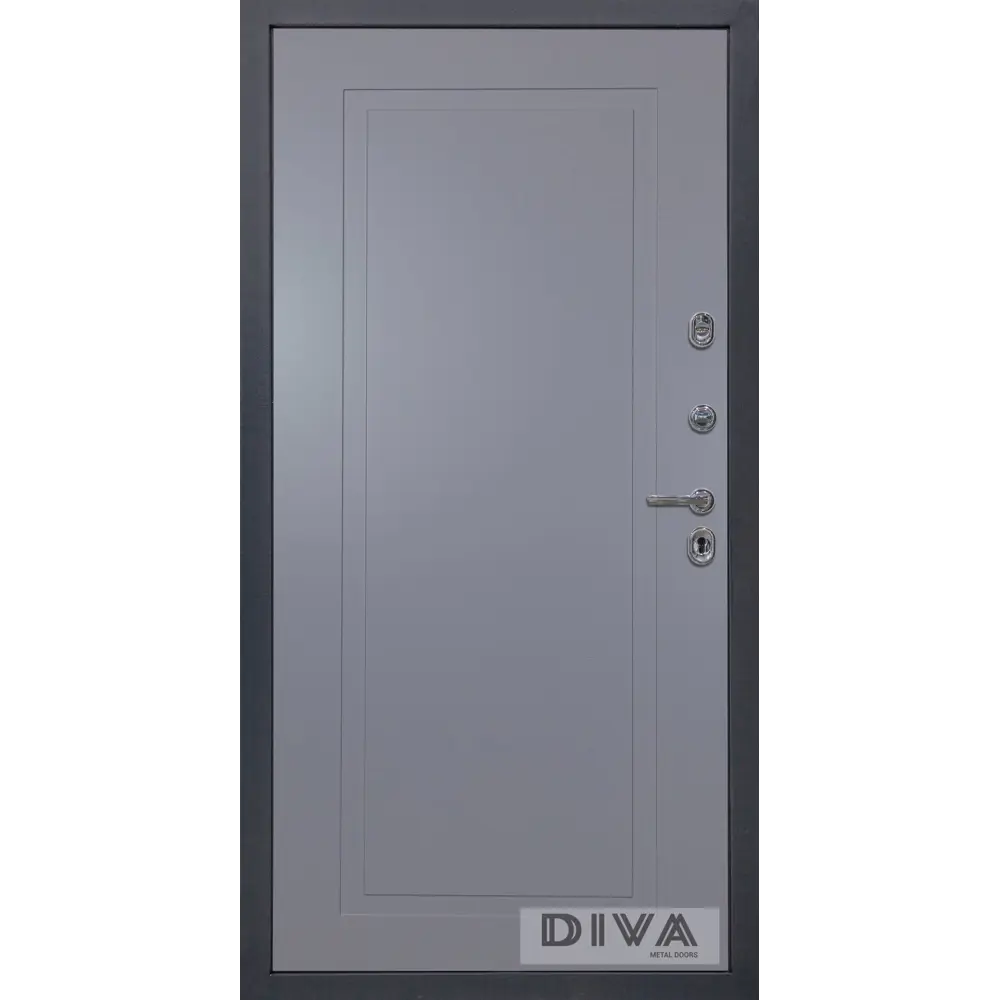 Фото 4 Входная дверь Diva МД-51 УТ-00075362 металлическая левая 205x86см цвет бетон Фото 4 Входная дверь Diva МД-51 УТ-00075362 металлическая левая 205x86см цвет бетон