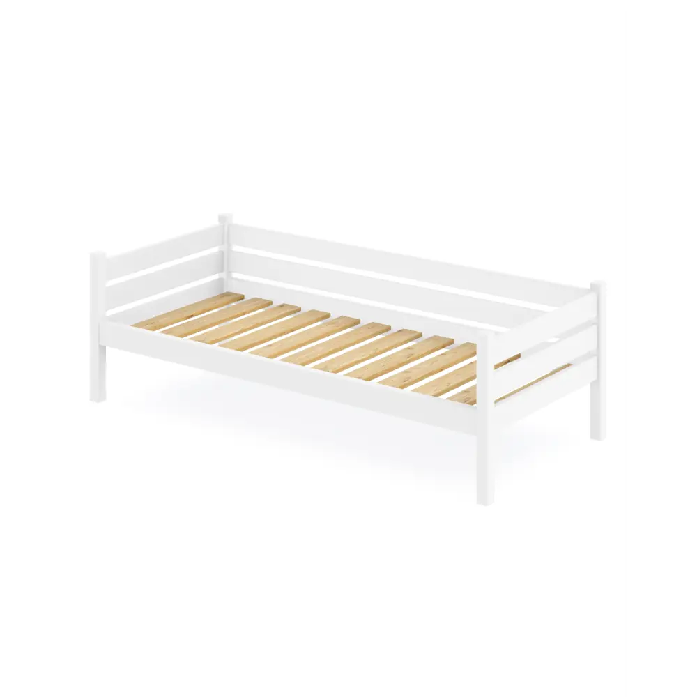 Фото 2 Тахта односпальная Solarius реечное основание с 2 выкатными ящиками 110x63x210 см сосна цвет белый Фото 2 Тахта односпальная Solarius реечное основание с 2 выкатными ящиками 110x63x210 см сосна цвет белый