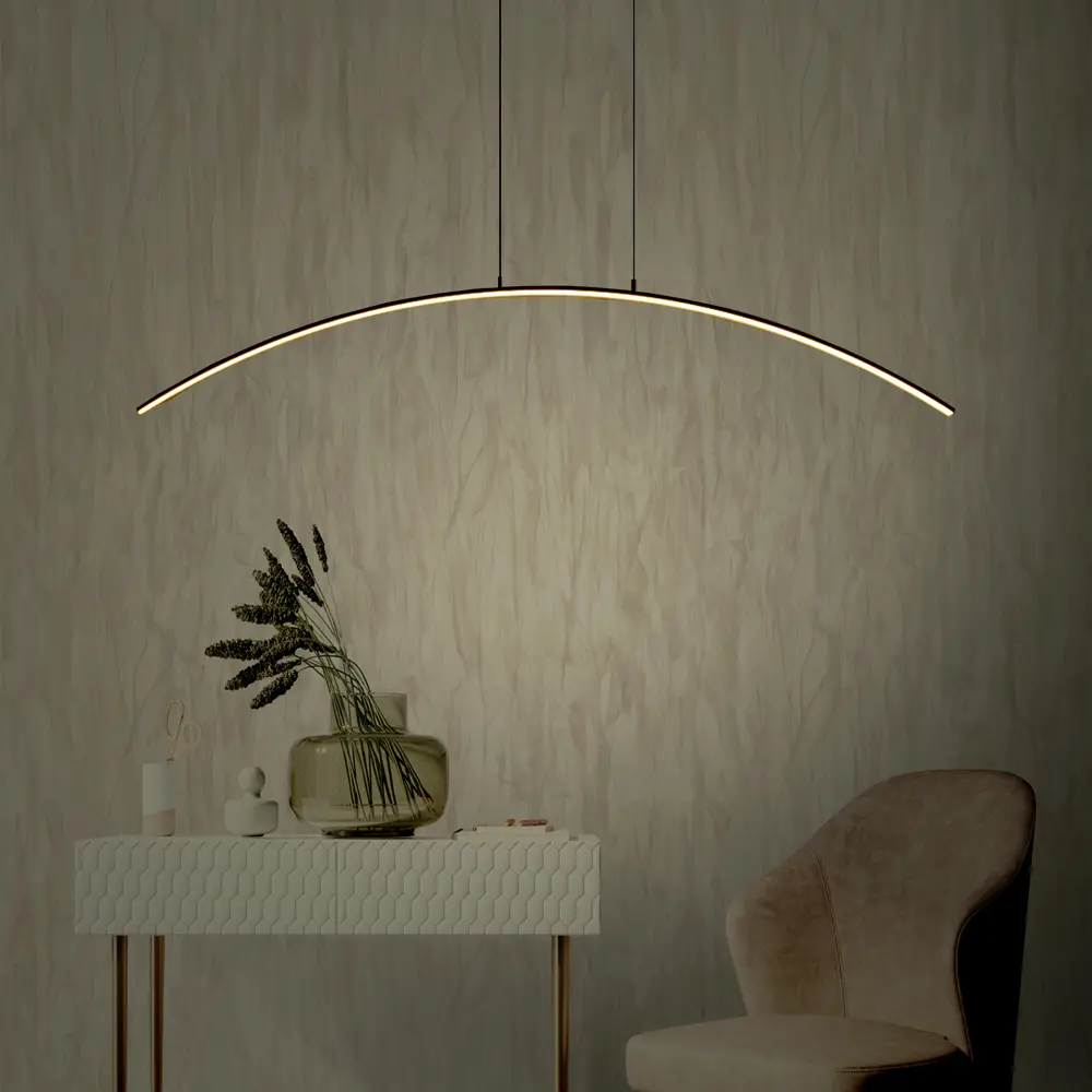 Фото 4 Люстра подвесная светодиодная Newlamp Massa 209102 12 м² нейтральный белый свет цвет черный Фото 4 Люстра подвесная светодиодная Newlamp Massa 209102 12 м² нейтральный белый свет цвет черный