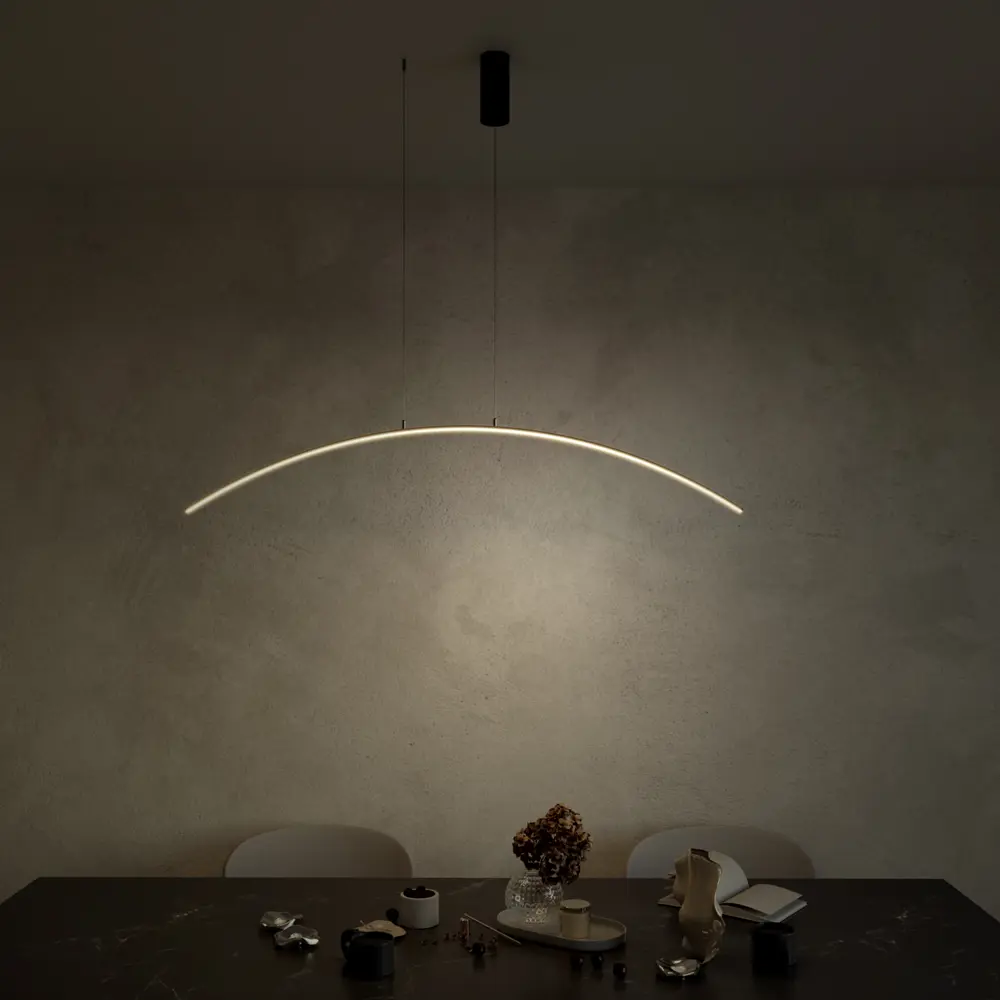 Фото 2 Люстра подвесная светодиодная Newlamp Massa 209102 12 м² нейтральный белый свет цвет черный Фото 2 Люстра подвесная светодиодная Newlamp Massa 209102 12 м² нейтральный белый свет цвет черный