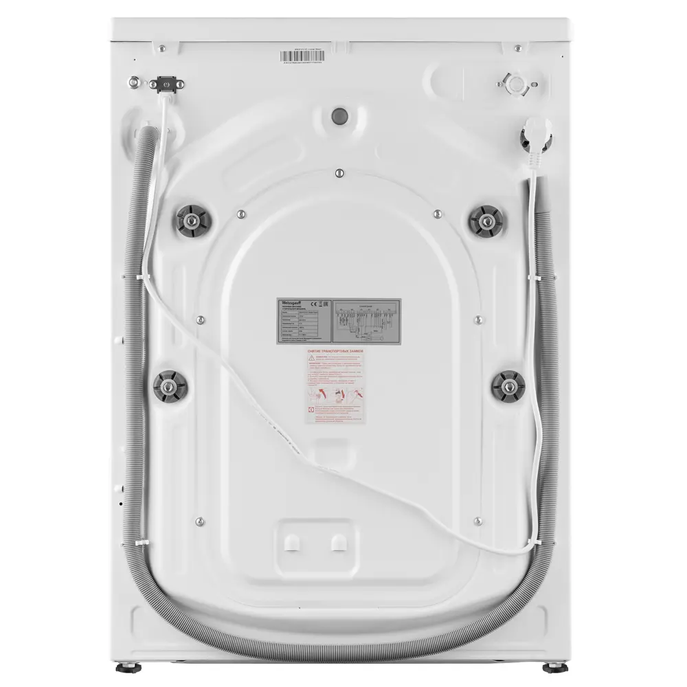 Фото 11 Стиральная машина Weissgauff Wm 61210 dc inverter steam 60x84x59 см 10 кг цвет белый Фото 11 Стиральная машина Weissgauff Wm 61210 dc inverter steam 60x84x59 см 10 кг цвет белый