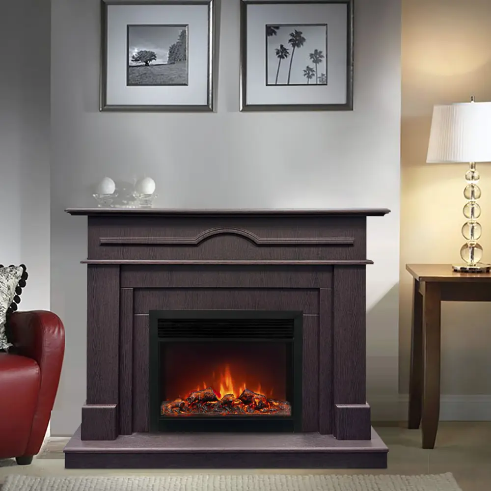 Фото 3 Каминокомплект Realflame Forli 26 DN-F817 с очагом Moonblaze Deluxe BL 1500Вт античный дуб Фото 3 Каминокомплект Realflame Forli 26 DN-F817 с очагом Moonblaze Deluxe BL 1500Вт античный дуб
