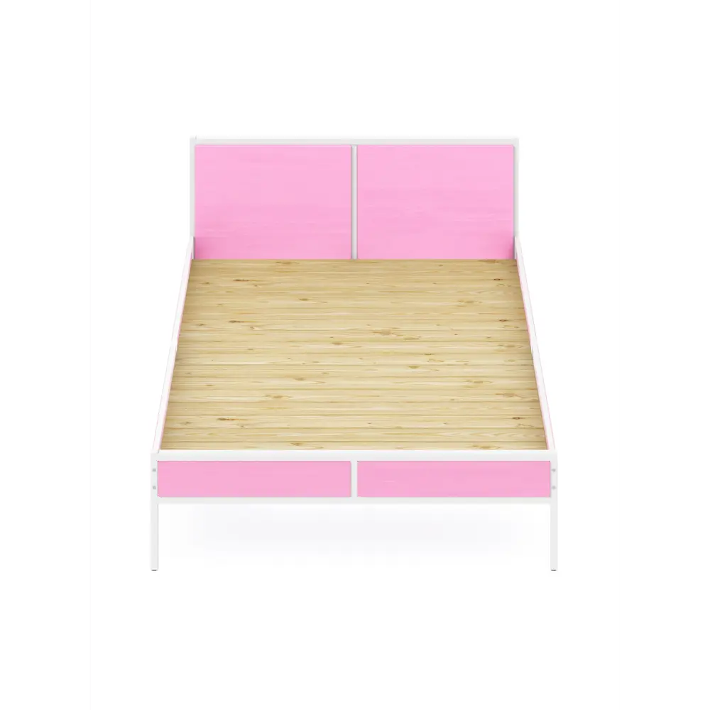 Фото 2 Кровать Solarius Kr120loft-roz-white-full 125 x 90 x 206 см сосна цвет белый Фото 2 Кровать Solarius Kr120loft-roz-white-full 125 x 90 x 206 см сосна цвет белый