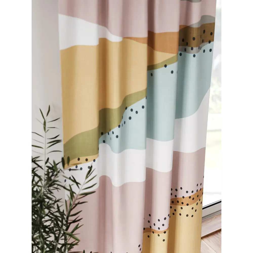 Фото 4 Штора блэкаут на шторной ленте Comfy Way Флонтос - 197 CW594197-260, 260x150 см, цвет разноцветный Фото 4 Штора блэкаут на шторной ленте Comfy Way Флонтос - 197 CW594197-260, 260x150 см, цвет разноцветный