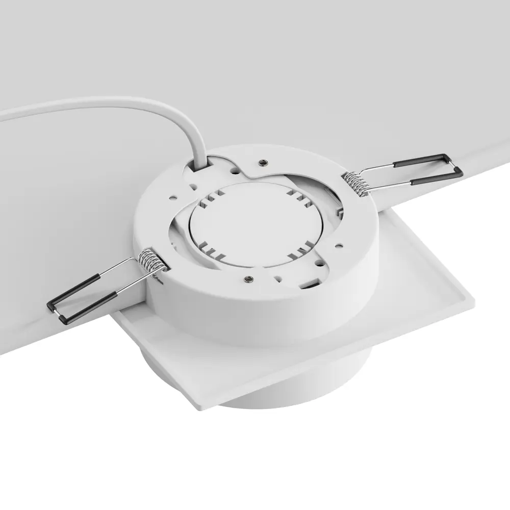 Фото 5 Светильник точечный встраиваемый Hesby lighting Nimbus Hsbl_0130 под отверстие 90 мм GX53 цвет белый Фото 5 Светильник точечный встраиваемый Hesby lighting Nimbus Hsbl_0130 под отверстие 90 мм GX53 цвет белый