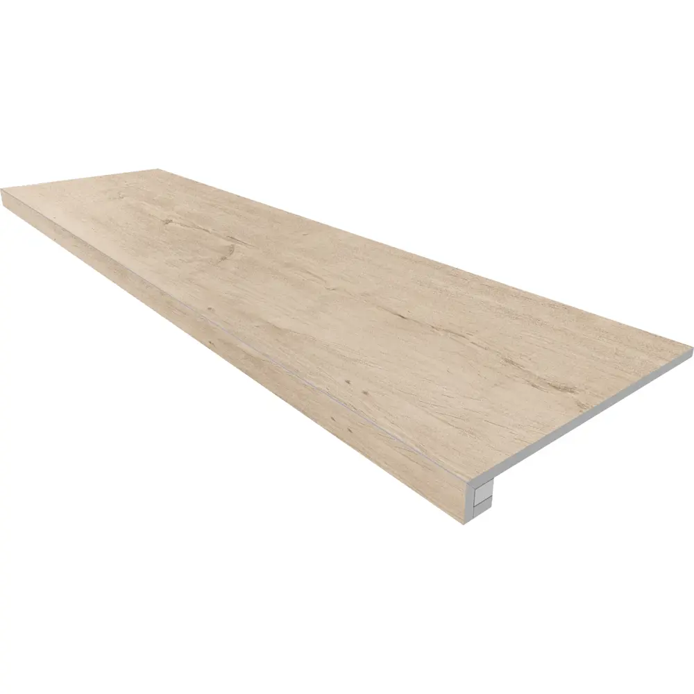 Фото Комплект ступень с подступенком Estima Soft Wood SF02 33x120 см цвет бежевый Фото Комплект ступень с подступенком Estima Soft Wood SF02 33x120 см цвет бежевый
