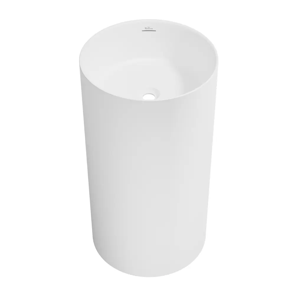 Фото 2 Напольная раковина отдельностоящая Wellsee Chalice Perfection 230612000 размер 45x45x85 см, акриловая, цвет матовый белый Фото 2 Напольная раковина отдельностоящая Wellsee Chalice Perfection 230612000 размер 45x45x85 см, акриловая, цвет матовый белый