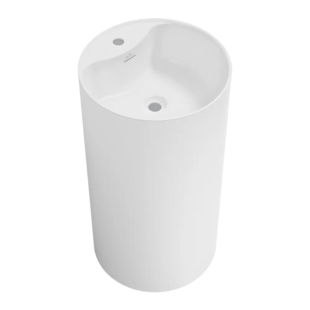Фото 3 Напольная раковина отдельностоящая Wellsee Chalice Perfection 230614000 размер 45x45x85 см, акриловая, цвет глянцевый белый Фото 3 Напольная раковина отдельностоящая Wellsee Chalice Perfection 230614000 размер 45x45x85 см, акриловая, цвет глянцевый белый