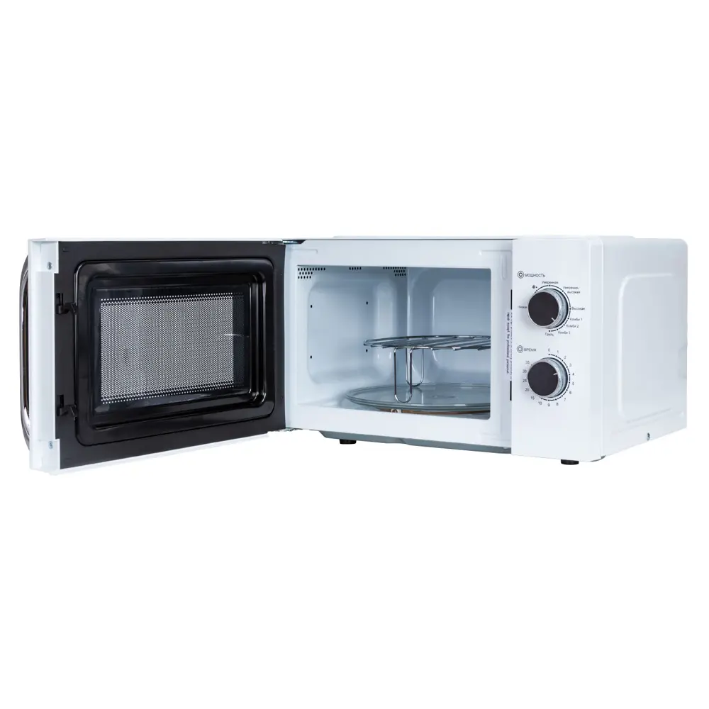 Фото 4 Отдельностоящая микроволновая печь Jvc JK-MW210MG 20 л 48.9x27.7x33.6 см цвет белый Фото 4 Отдельностоящая микроволновая печь Jvc JK-MW210MG 20 л 48.9x27.7x33.6 см цвет белый