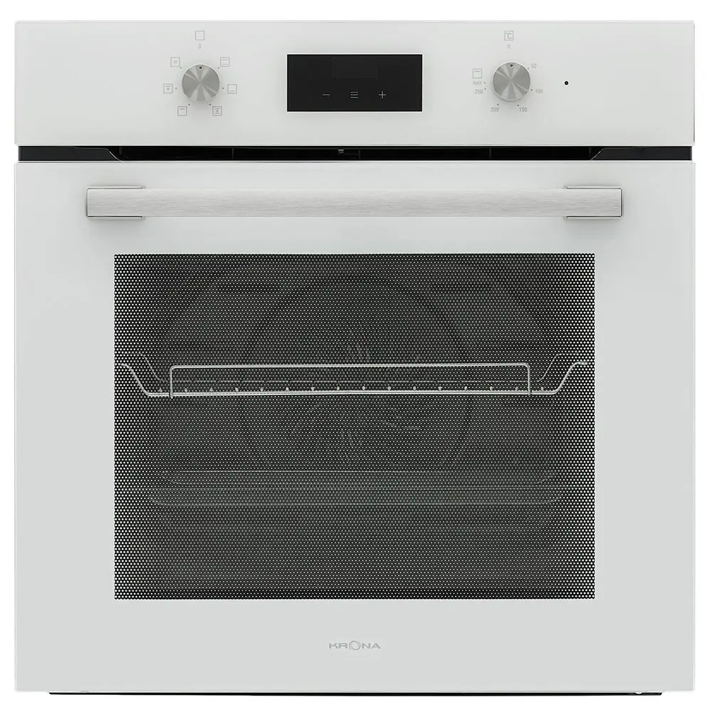 Фото Духовой шкаф электрический Krona Magnete 60 wh 595x595x567 см цвет белый