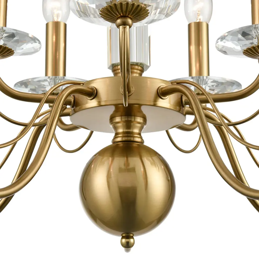 Фото 3 Люстра подвесная Lumion Incanto 8033-10 10 лампа 20 м² цвет медь Фото 3 Люстра подвесная Lumion Incanto 8033-10 10 лампа 20 м² цвет медь