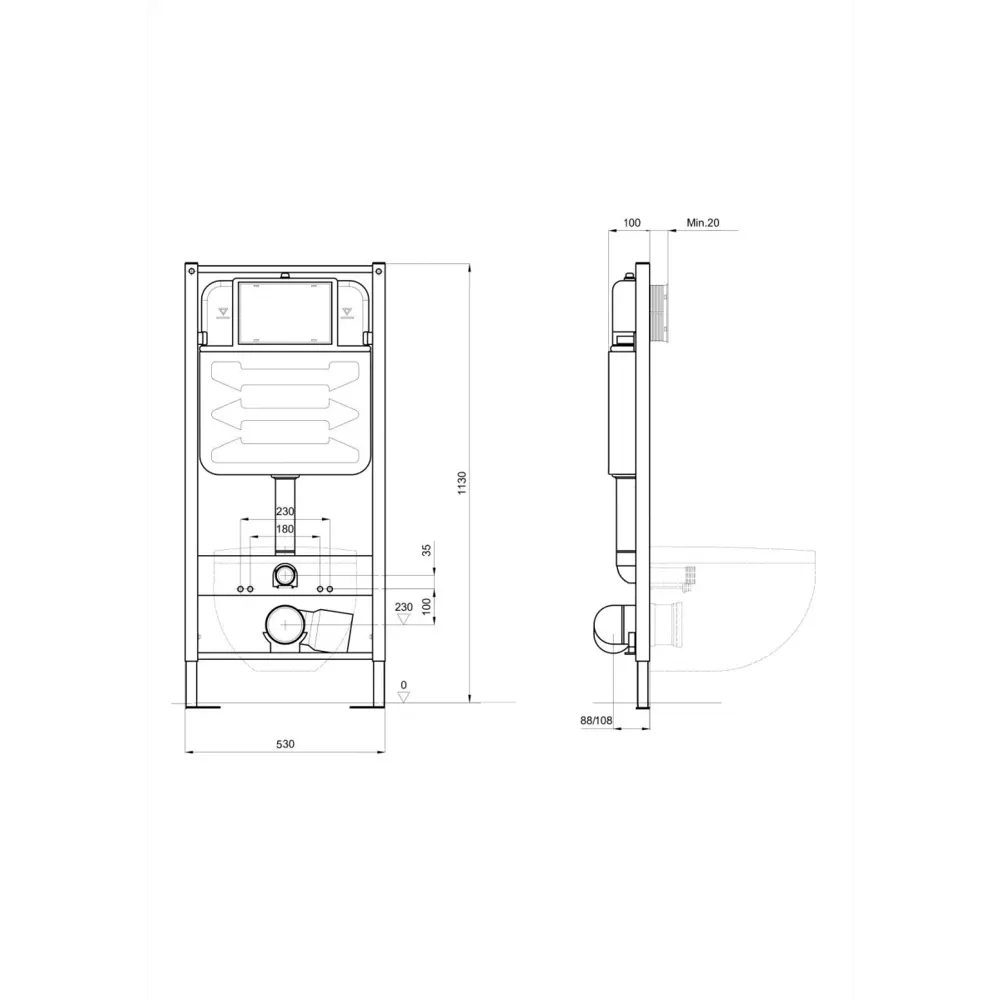 Фото 27 Комплект инсталляция с унитазом Benneri MILANO B4.53.019A.1178.3 цвет белый Фото 27 Комплект инсталляция с унитазом Benneri MILANO B4.53.019A.1178.3 цвет белый