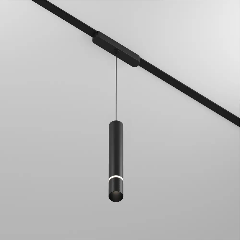 Фото Трековый светильник подвесной светодиодный Denkirs Dk5345-bk 5 Вт магнитный 1 м² цвет черный Фото Трековый светильник подвесной светодиодный Denkirs Dk5345-bk 5 Вт магнитный 1 м² цвет черный