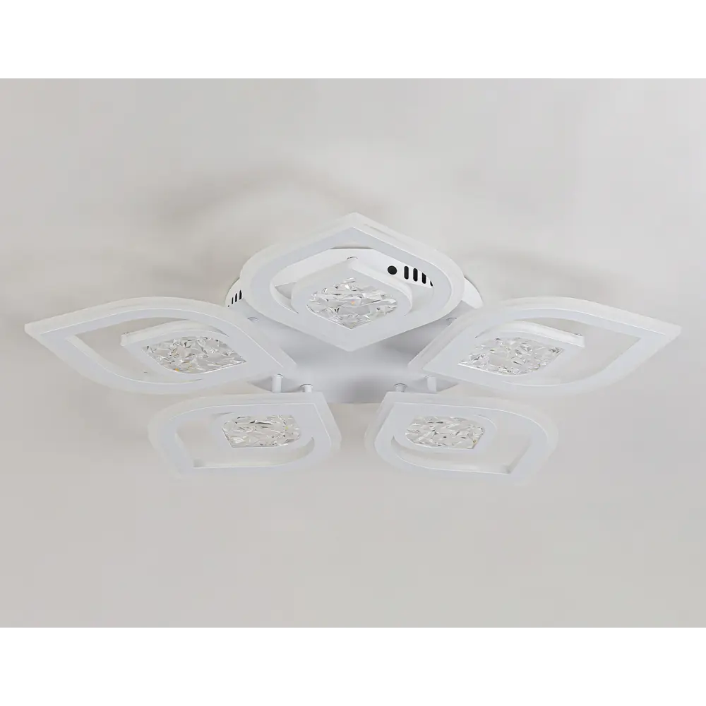 Фото 4 Люстра потолочная светодиодная Ambrella Light Acrylica с пультом управления 23 м² регулируемый белый свет цвет белый Фото 4 Люстра потолочная светодиодная Ambrella Light Acrylica с пультом управления 23 м² регулируемый белый свет цвет белый
