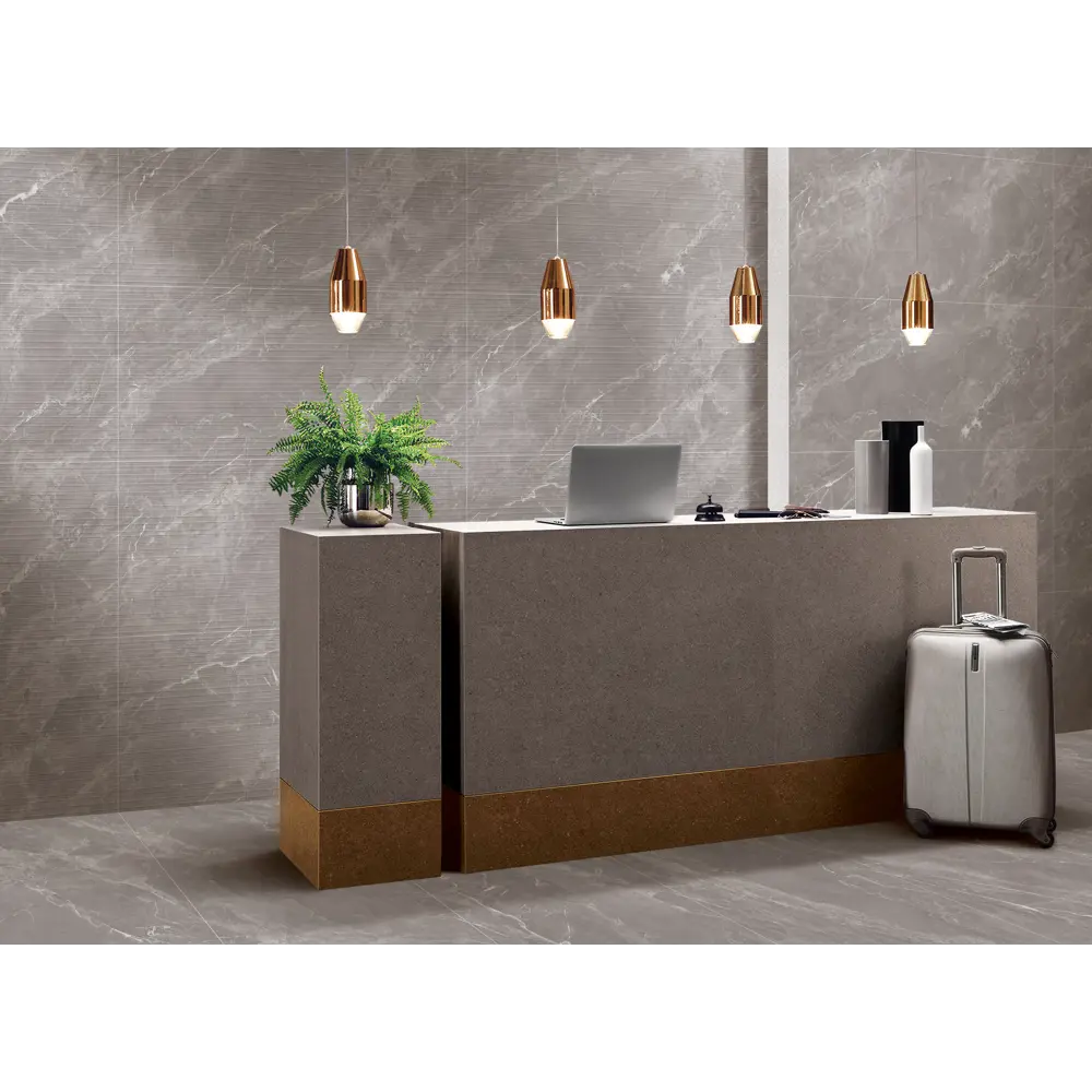 Фото Керамогранит Kerald Lumina Grey Endless Decor DG CV matt 60x120см цвет серый Фото Керамогранит Kerald Lumina Grey Endless Decor DG CV matt 60x120см цвет серый