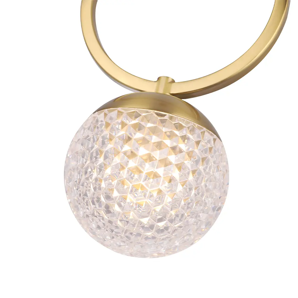 Фото 2 Светильник подвесной Crystal Lux Carolina sp1 v1 brass 1 лампа 2 м² цвет латунь Фото 2 Светильник подвесной Crystal Lux Carolina sp1 v1 brass 1 лампа 2 м² цвет латунь