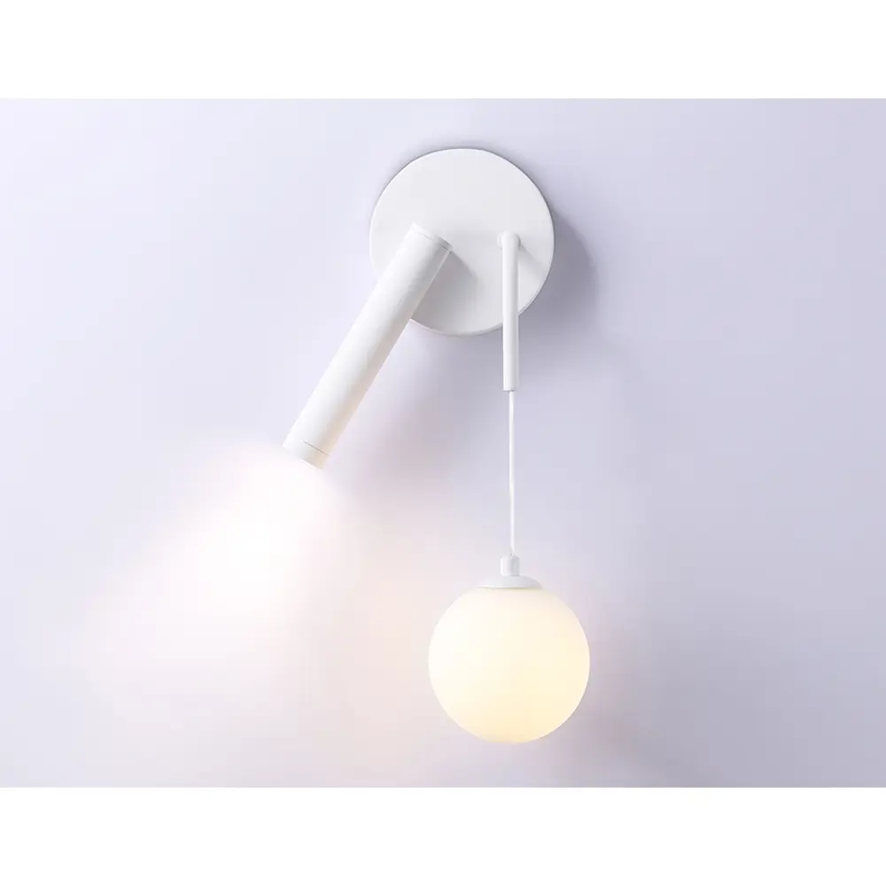 Фото 2 Настенный светильник Ambrella light Fl66383 цвет белый Фото 2 Настенный светильник Ambrella light Fl66383 цвет белый