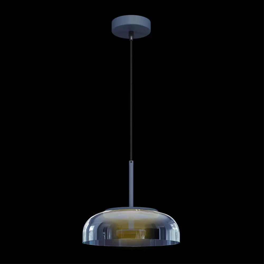 Фото 4 Светильник подвесной светодиодный LOFT IT 8210-P Grey DISK 2.10 м² теплый белый свет цвет черный Фото 4 Светильник подвесной светодиодный LOFT IT 8210-P Grey DISK 2.10 м² теплый белый свет цвет черный