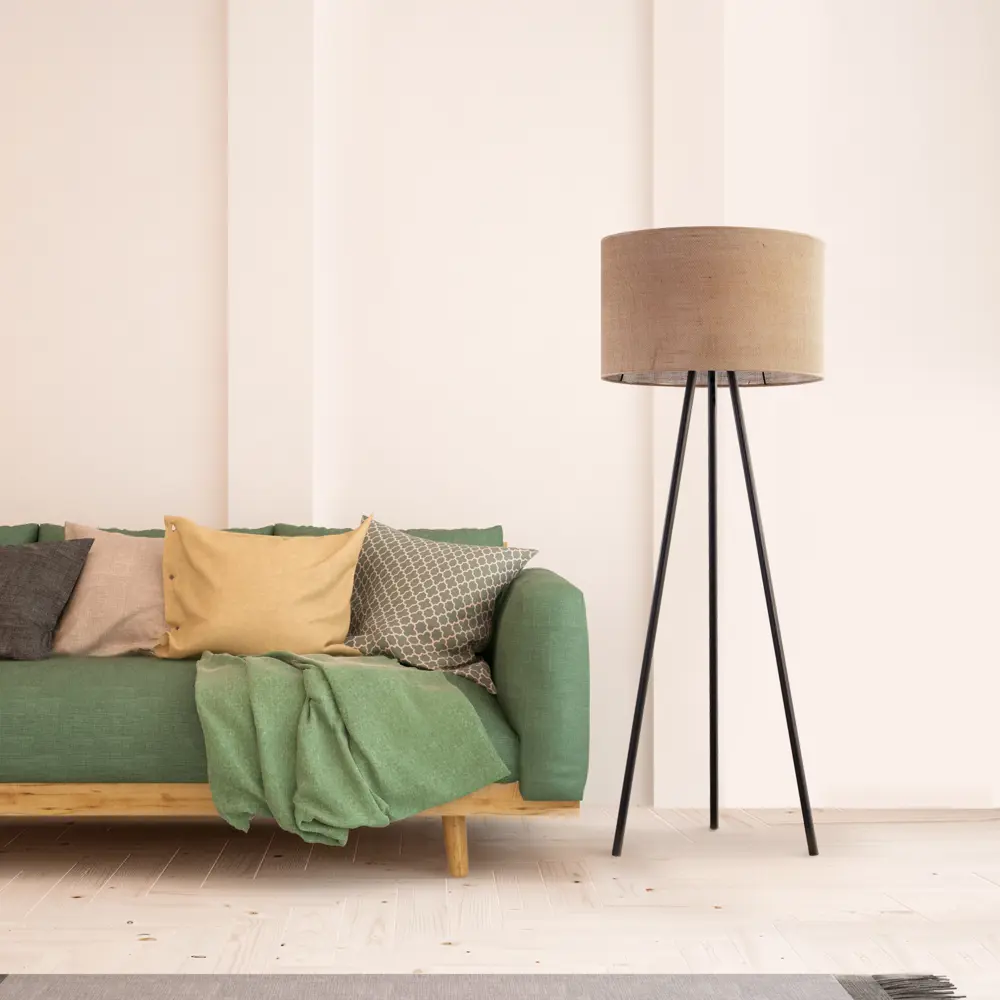 Фото 3 Торшер Tk lighting Juta цвет коричневый Фото 3 Торшер Tk lighting Juta цвет коричневый
