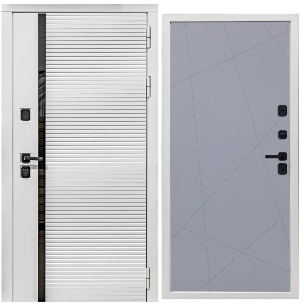 Фото Входная дверь STR 205x96см правый Д11 силк маус Фото Входная дверь STR 205x96см правый Д11 силк маус