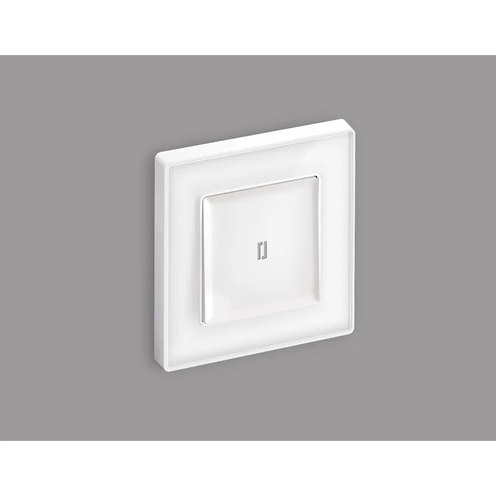 Фото 2 Выключатель проходной встраиваемый Ambrella volt Альфа MA122030 1 клавиша с подсветкой 3200K цвет белый матовый Фото 2 Выключатель проходной встраиваемый Ambrella volt Альфа MA122030 1 клавиша с подсветкой 3200K цвет белый матовый