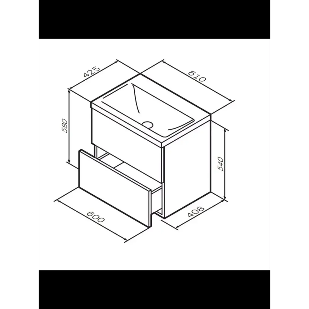 Фото 8 Тумба под раковину подвесная Am.pm M93-FHX0602HF-WCC0602WG_7214 60см цвет коричневый, с раковиной Фото 8 Тумба под раковину подвесная Am.pm M93-FHX0602HF-WCC0602WG_7214 60см цвет коричневый, с раковиной