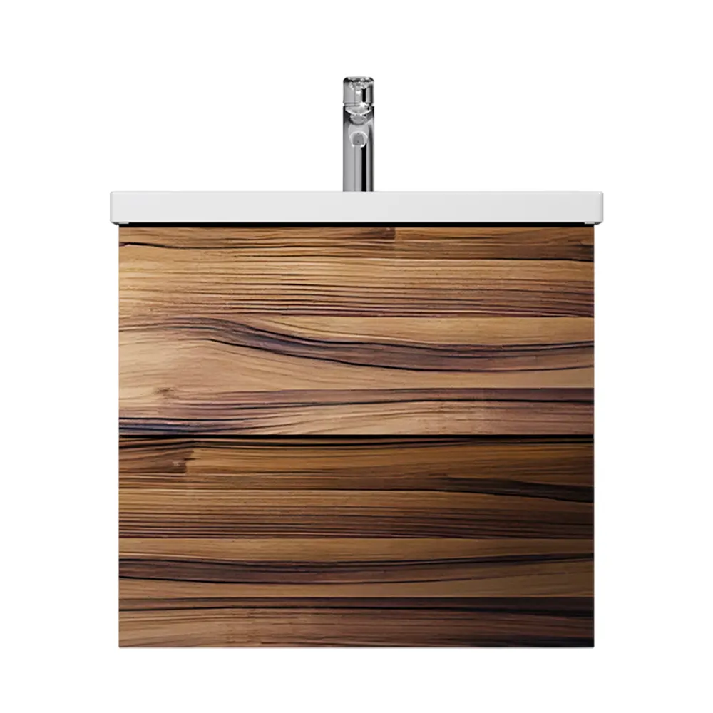 Фото Тумба под раковину подвесная Am.pm M93-FHX0602HF-WCC0602WG_7214 60см цвет коричневый, с раковиной Фото Тумба под раковину подвесная Am.pm M93-FHX0602HF-WCC0602WG_7214 60см цвет коричневый, с раковиной