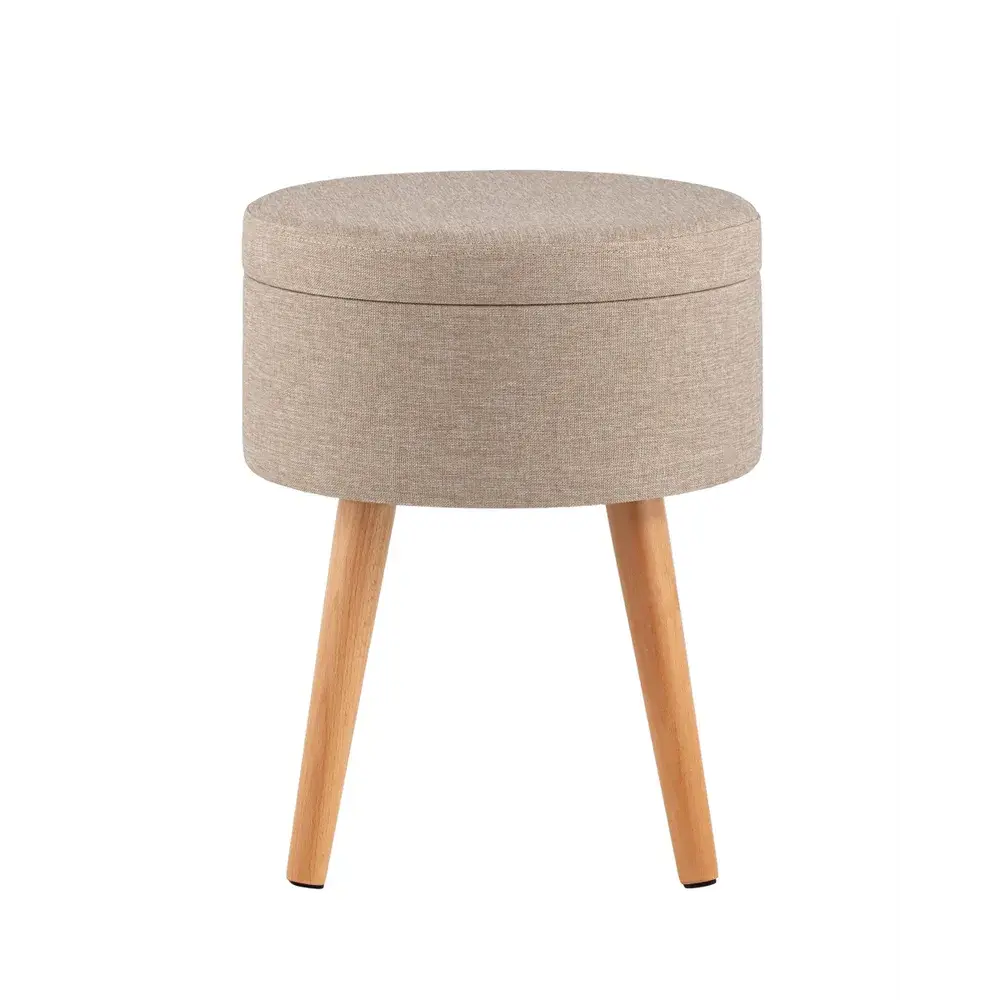 Фото 5 Пуф рогожка Stool Group Store Woody HS-WL14 V1, 36x45 см, цвет бежевый Фото 5 Пуф рогожка Stool Group Store Woody HS-WL14 V1, 36x45 см, цвет бежевый