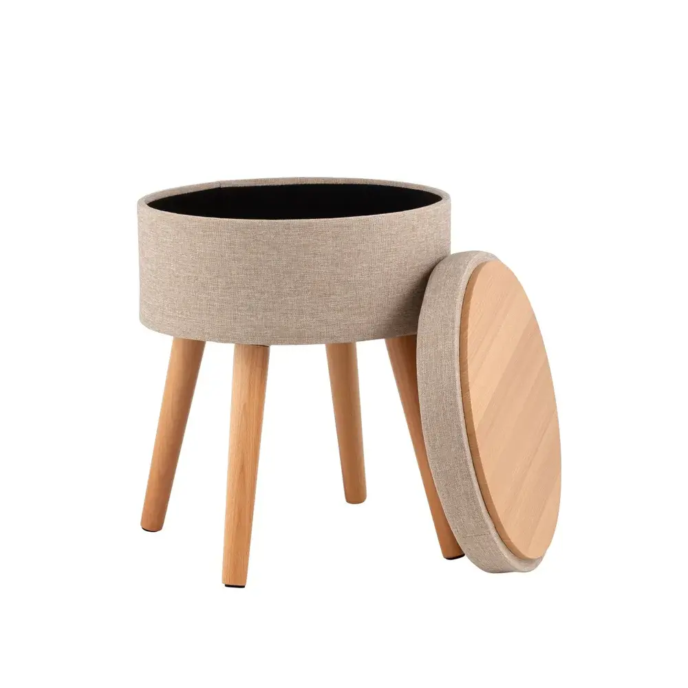 Фото Пуф рогожка Stool Group Store Woody HS-WL14 V1, 36x45 см, цвет бежевый Фото Пуф рогожка Stool Group Store Woody HS-WL14 V1, 36x45 см, цвет бежевый